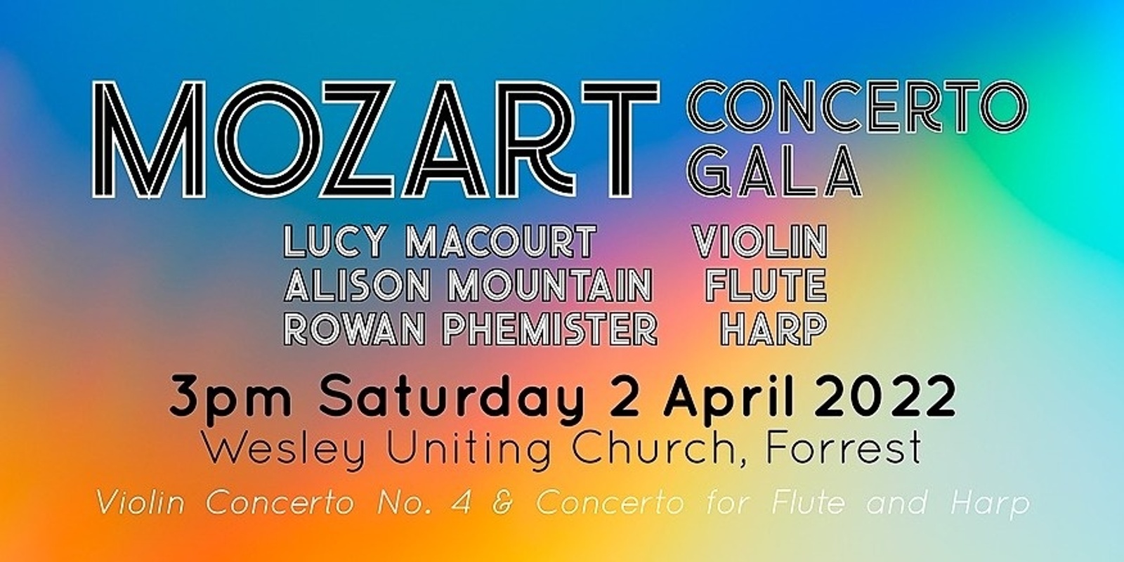 Banner image for Canberra Sinfonia: Mozart Concerto Gala