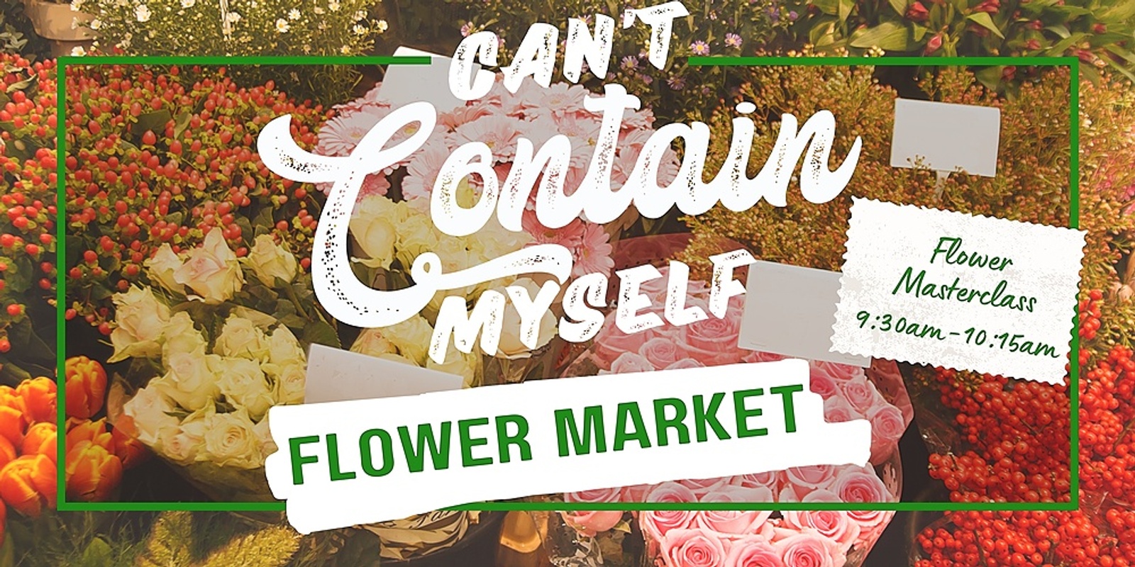 Banner image for Floral Masterclass - Bouquet Making | Flower Market 
