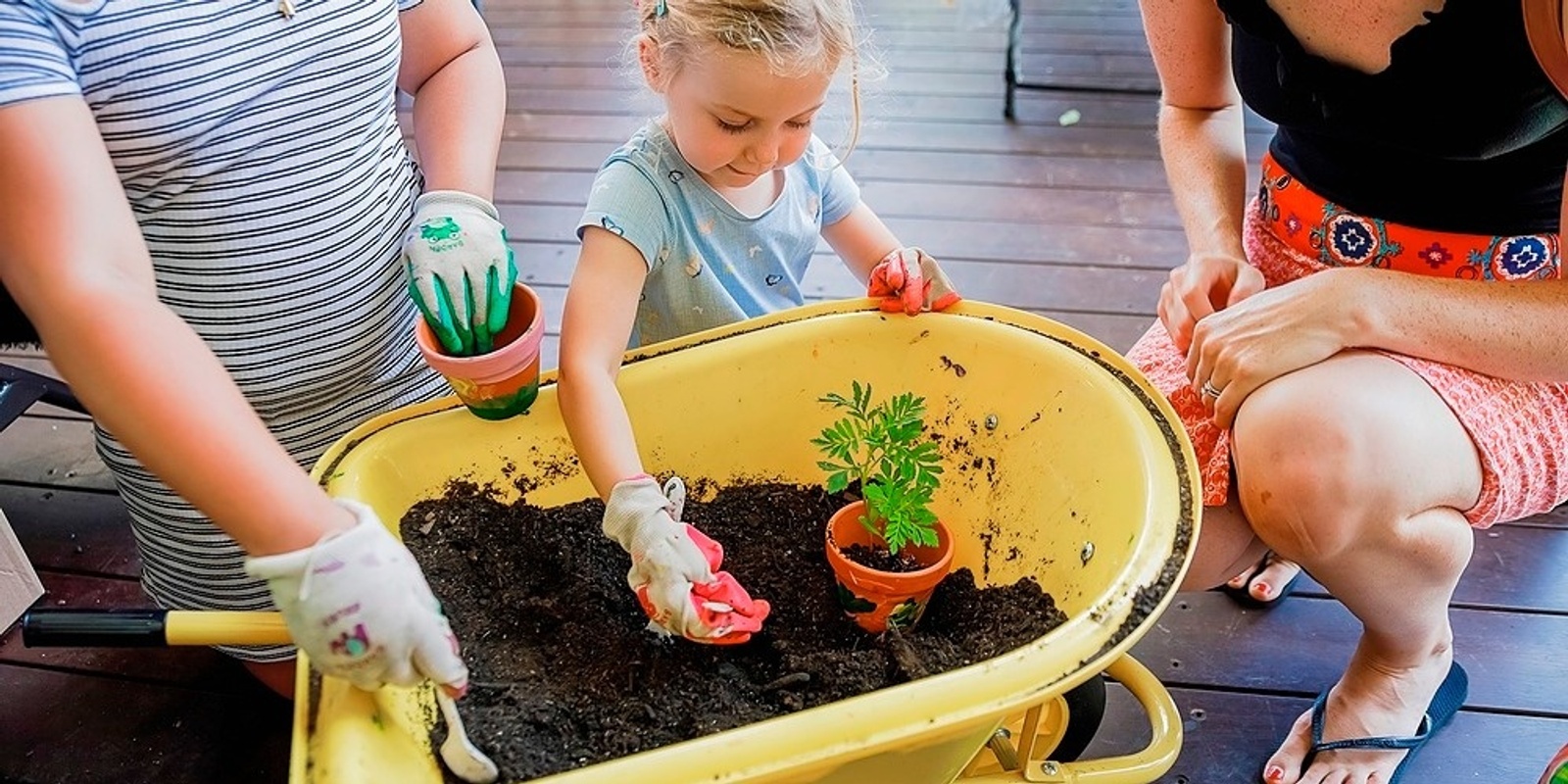 Banner image for Little Garden Growers: Free weekly gardening session