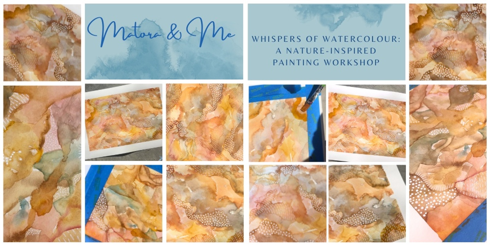 Banner image for Whispers of Watercolour: A Nature-Inspired Painting Workshop