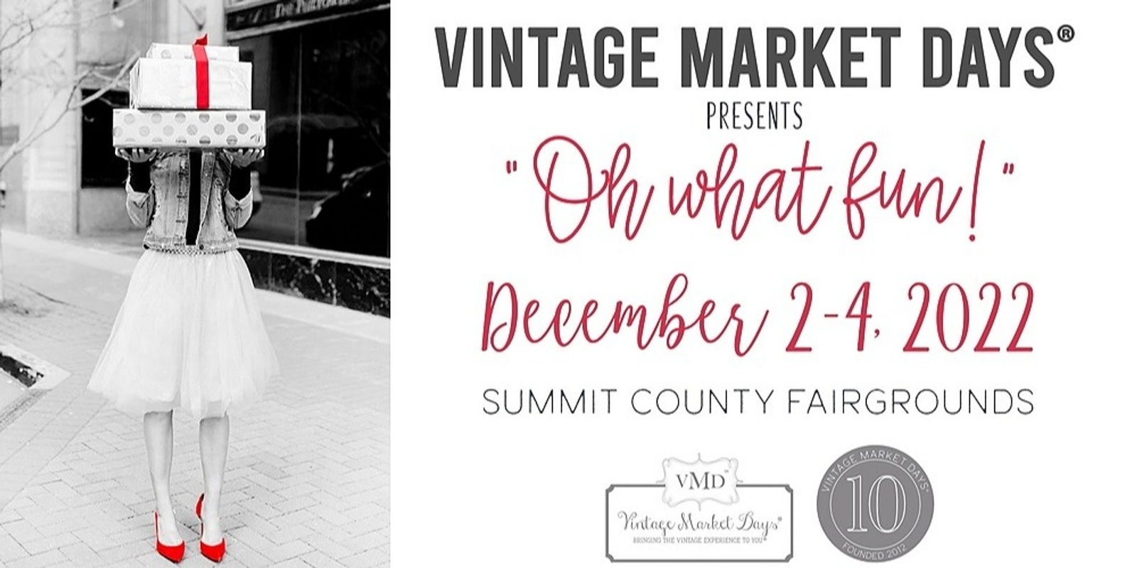 Banner image for "Oh What Fun" presented by Vintage Market Days Northeast Ohio
