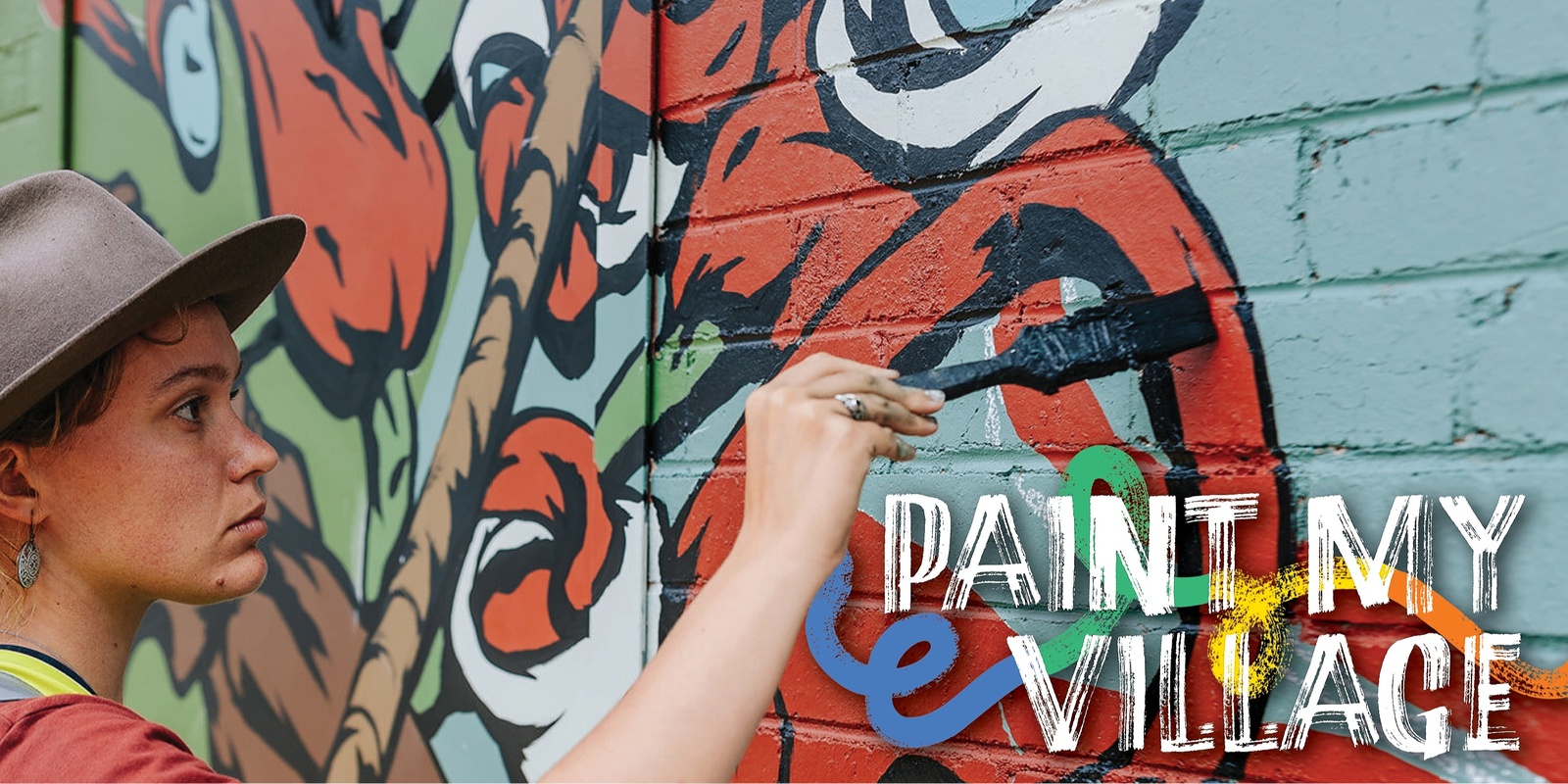 Banner image for Paint My Village | Youth Mural Project