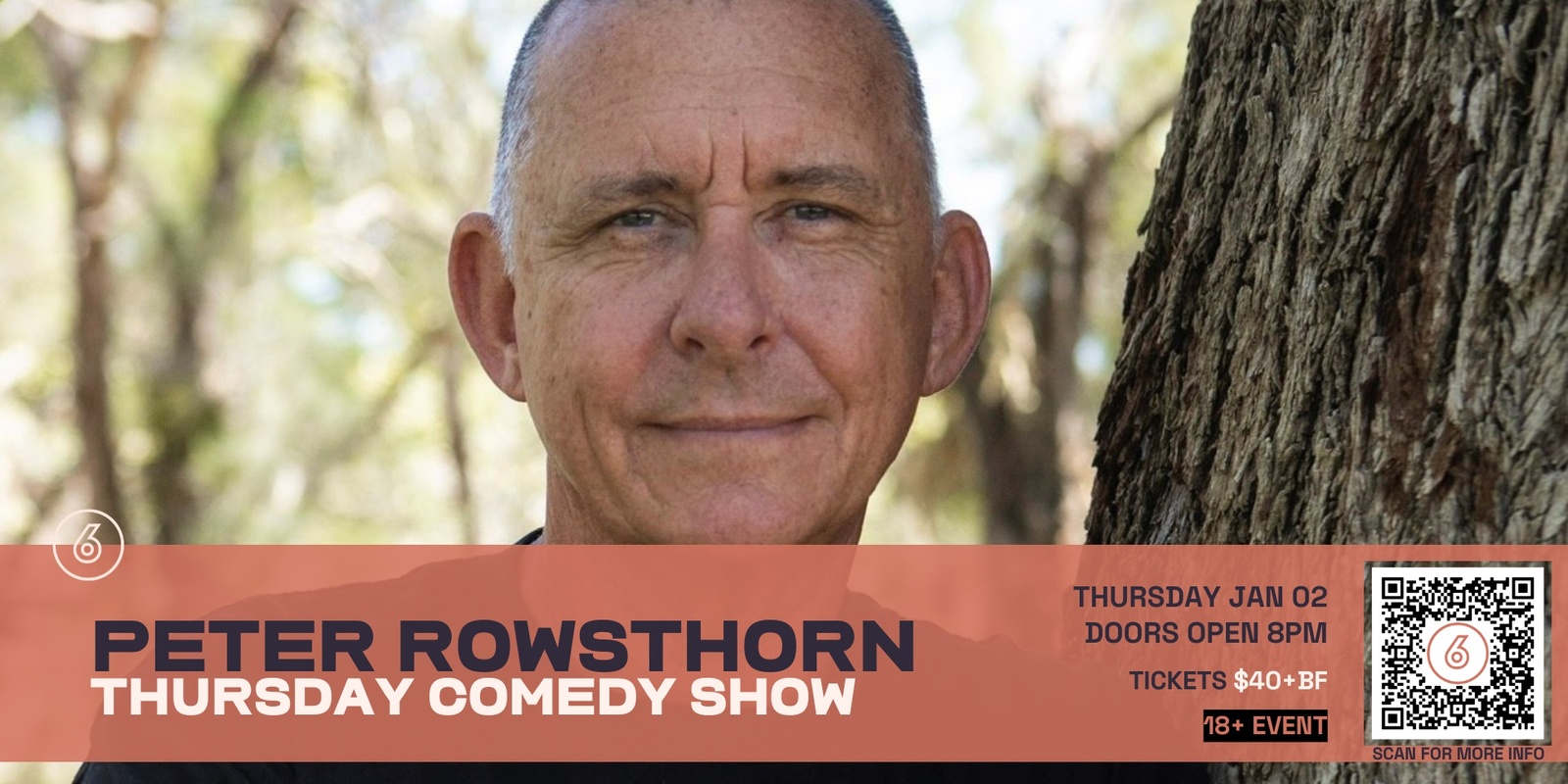 Banner image for Peter Rowsthorn - Thursday Show LIVE at Six Degrees Albany