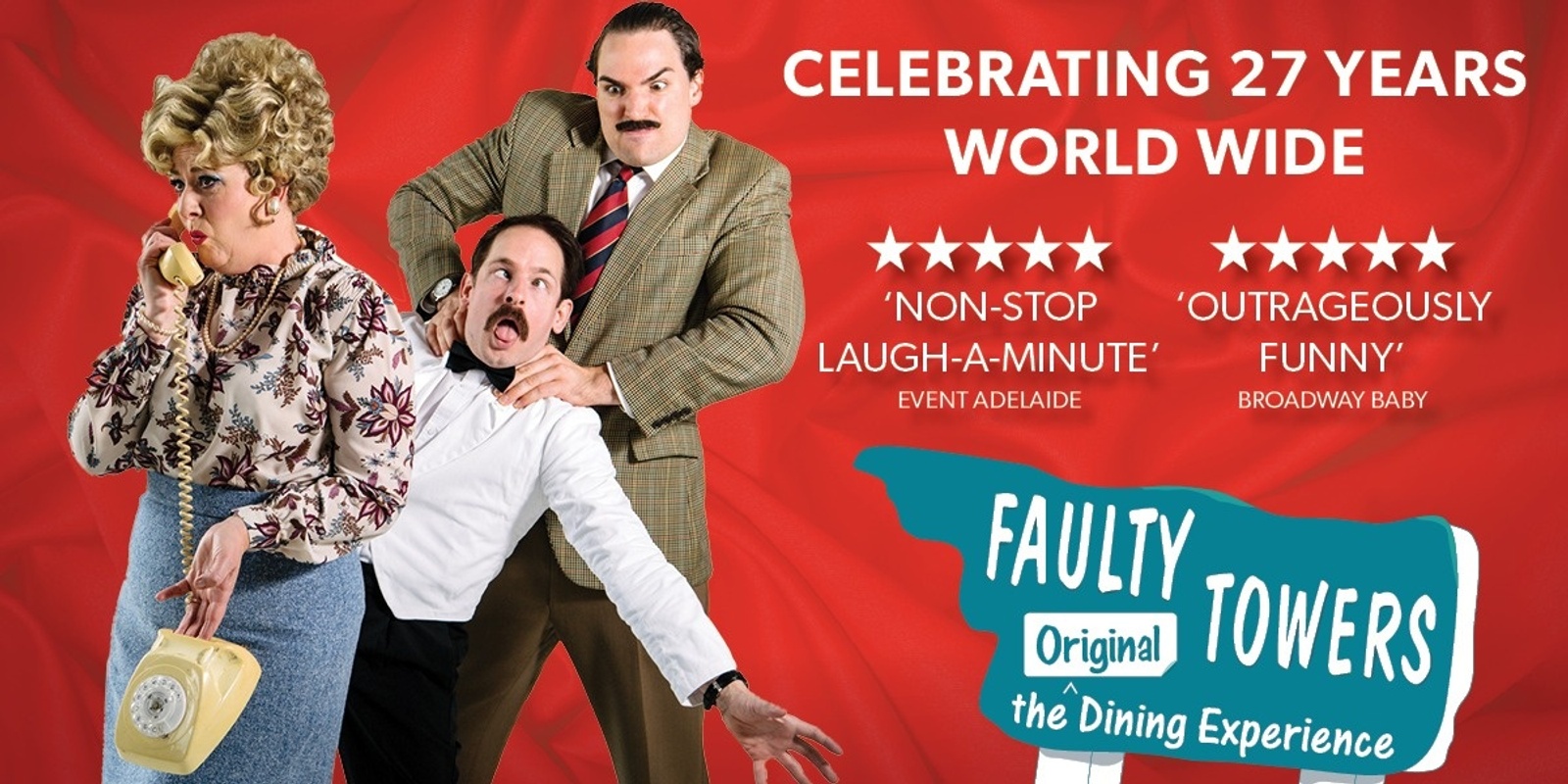 Banner image for Faulty Towers - The Dining Experience