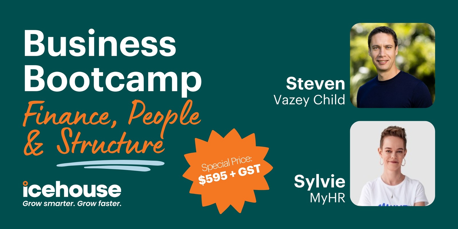 Banner image for Business Bootcamp: Finance, People & Structure