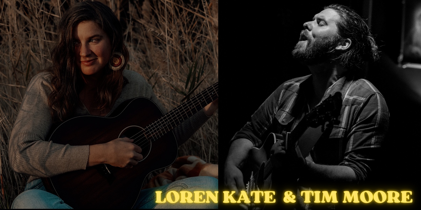 Banner image for 'Live and Local' featuring Tim Moore & Loren Kate