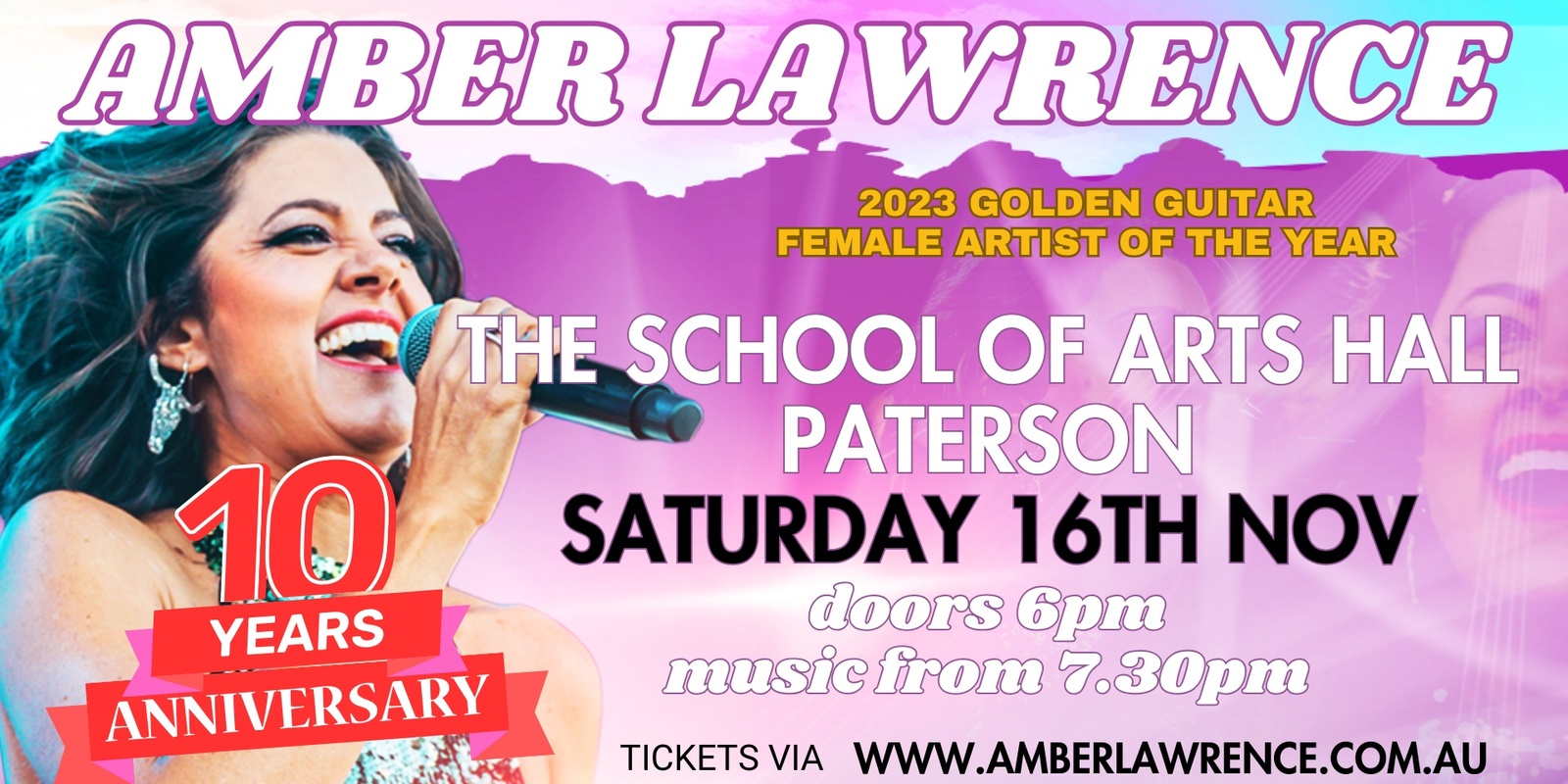 Banner image for Amber Lawrence - Paterson School of Arts Hall - 10 Year Anniversary Show