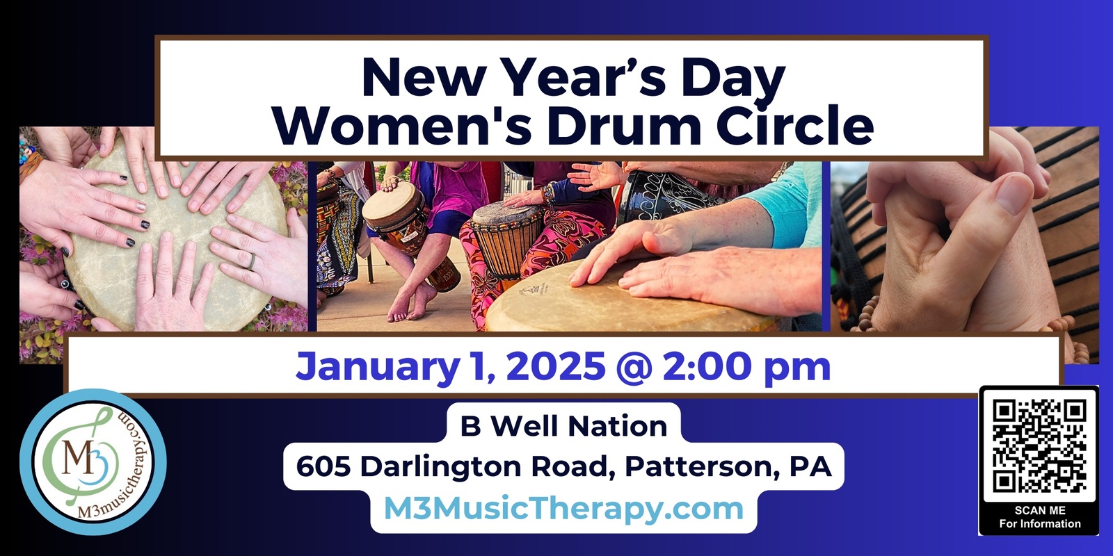 Banner image for New Years Day Womens' Drum Circle