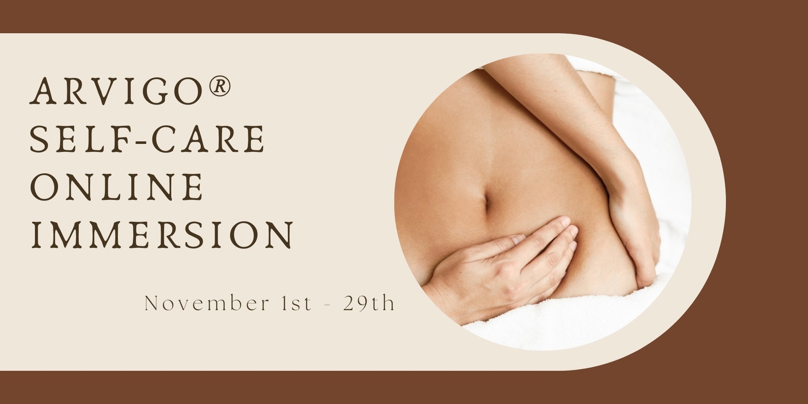 Banner image for Arvigo® Self-Care Online Immersion