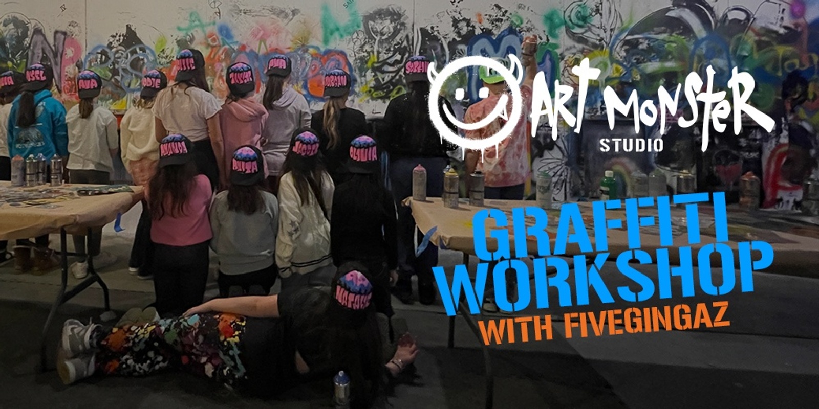 Banner image for Fivefingaz Graffiti Workshop - May