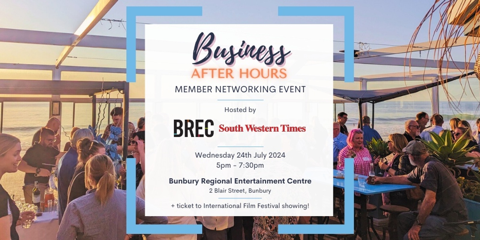 Banner image for Business After Hours, hosted by BREC & South Western Times
