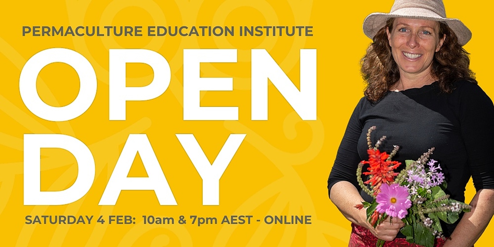 Banner image for PERMACULTURE COURSES OPEN DAY: Discover Permaculture Education Institute Courses, Resources and Events
