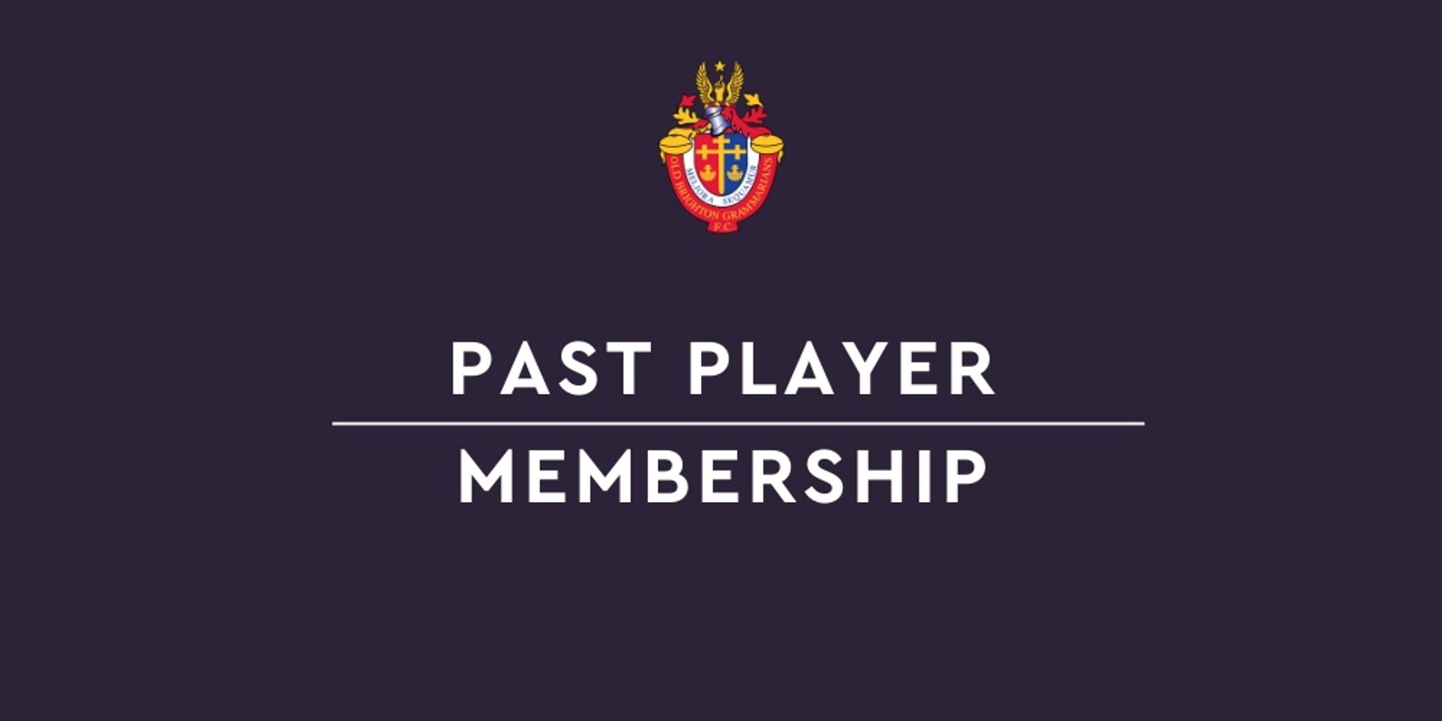 Banner image for OBGFC | Past Player Membership