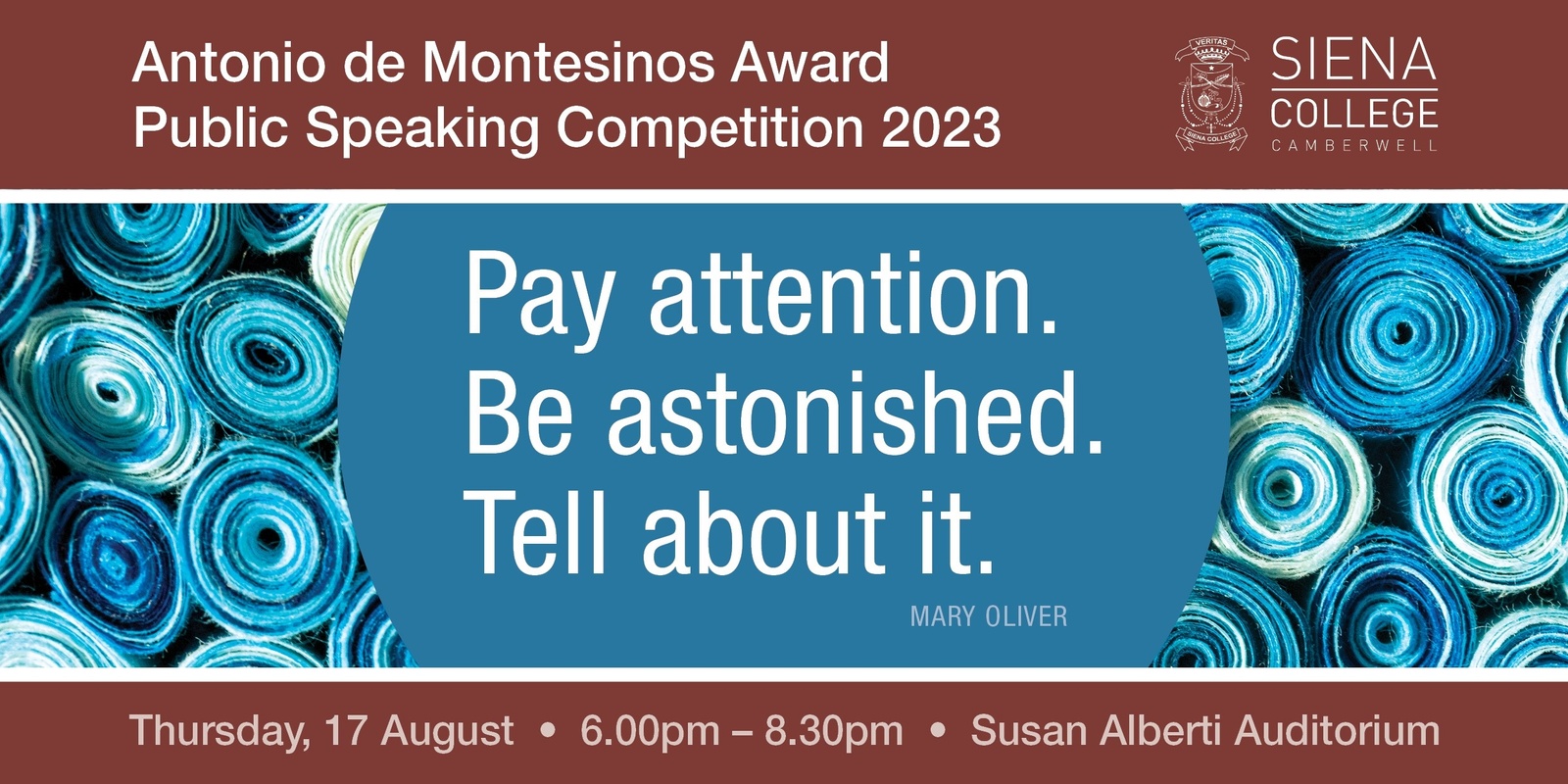 Banner image for Antonio de Montesinos Award