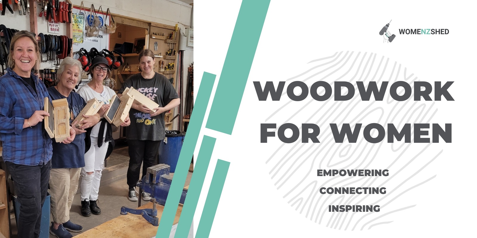 Banner image for Introduction to Woodwork (Spring Special 2024 Saturday) by WomenzShed