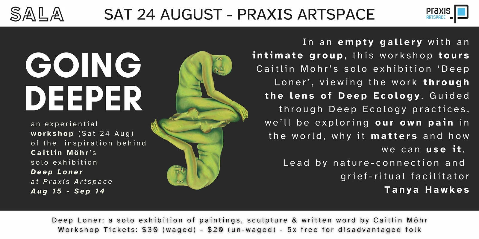 Banner image for Going Deeper: an experiential workshop of the artist's inspiration 