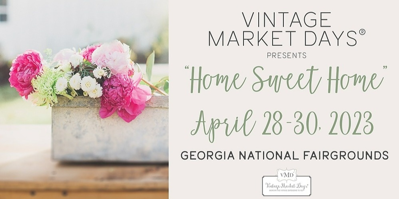 Banner image for Vintage Market Days® of Central Georgia presents "Home Sweet Home"