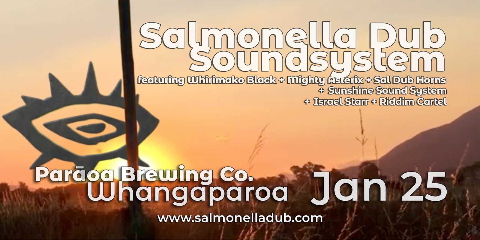 Banner image for Salmonella Dub SoundSystem ft. Whirimako Black, Mighty Asterix & Sal Dub horns