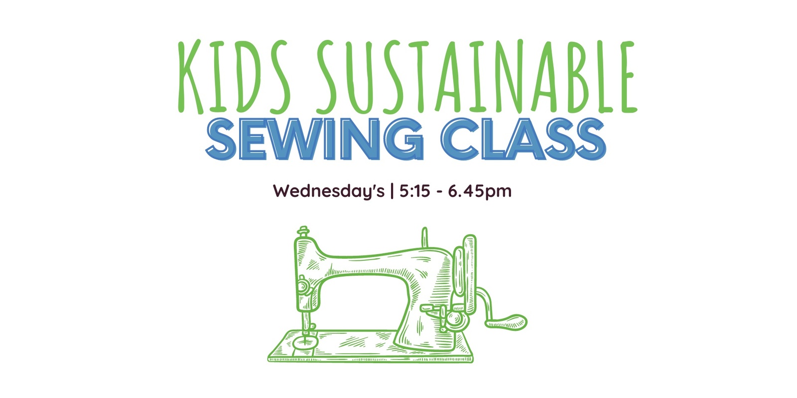Banner image for Kids Sustainable Sewing Term 2 2024 | 5:15-6.45pm