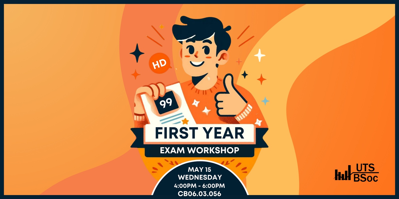 Banner image for First Year Exam Workshop - UTS BSOC 2024
