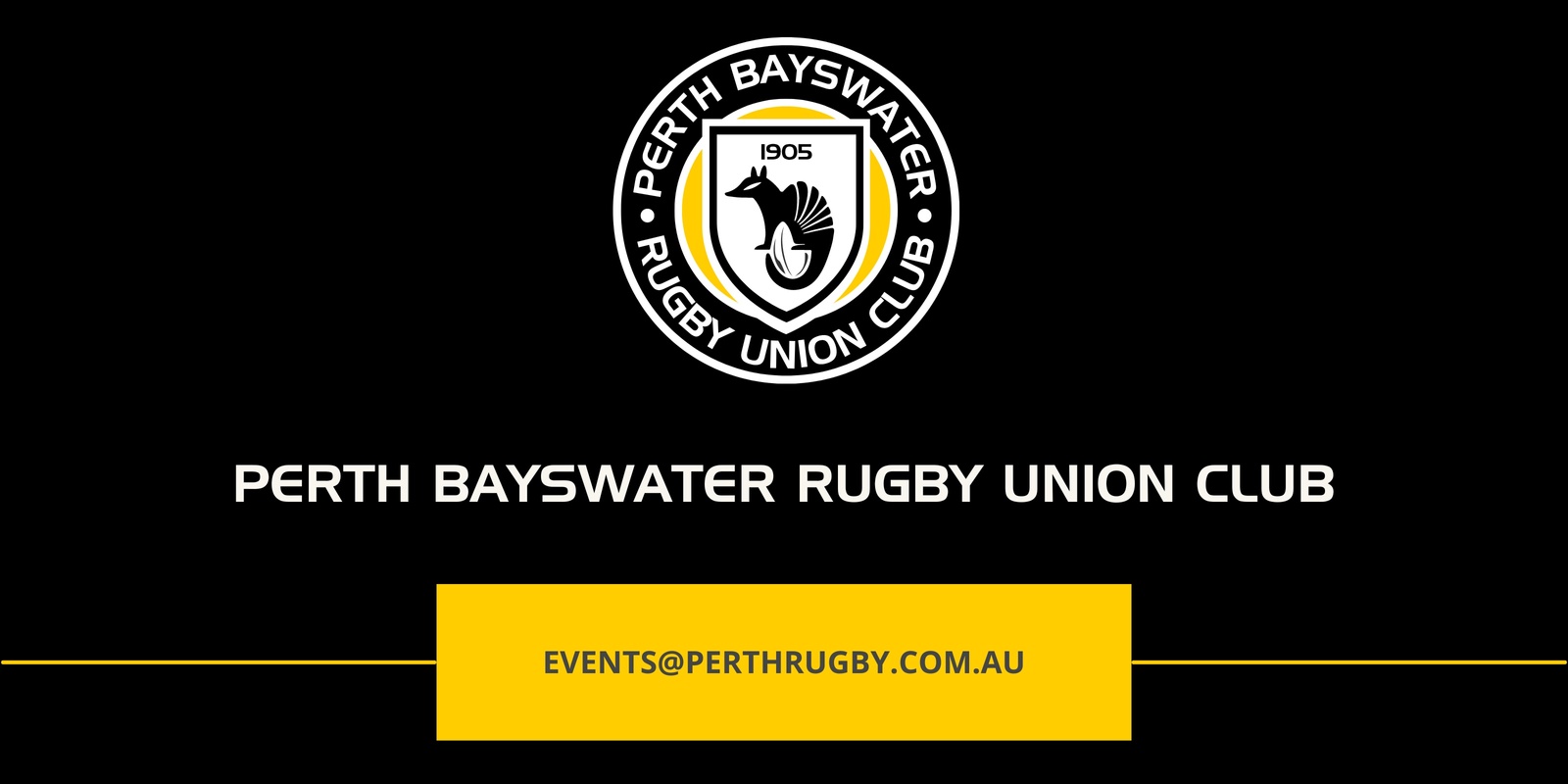 Perth Bayswater Rugby Union Club's banner