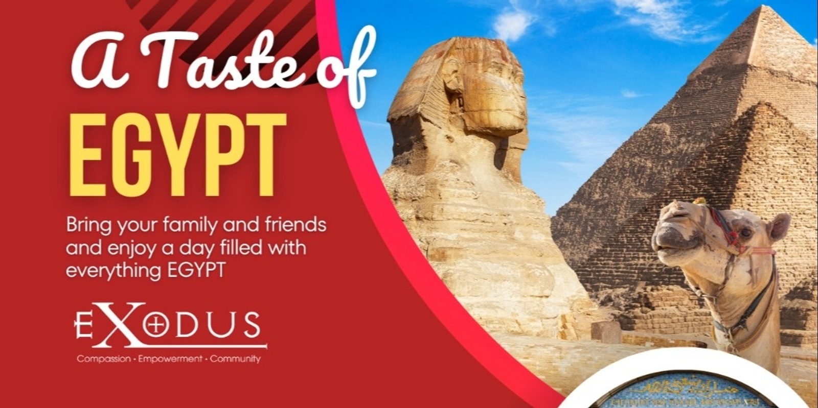 Banner image for A Taste of Egypt- 2024
