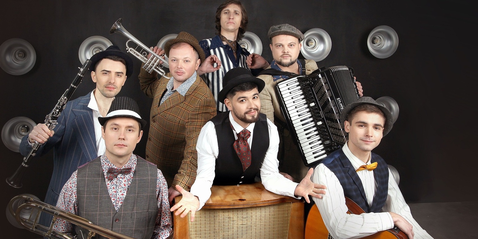 Banner image for KOMMUNA LUX- URBAN FOLK AND KLEZMER BAND FROM UKRAINE