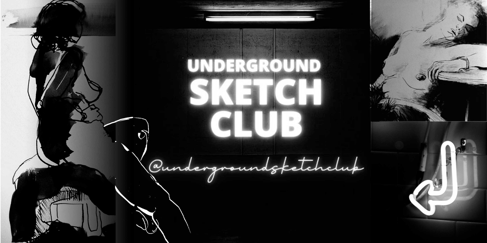 Banner image for Underground Sketch Club—Life Drawing Brookvale