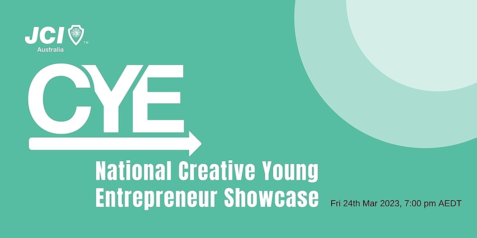 JCI Australia National Creative Young Entrepreneur Showcase