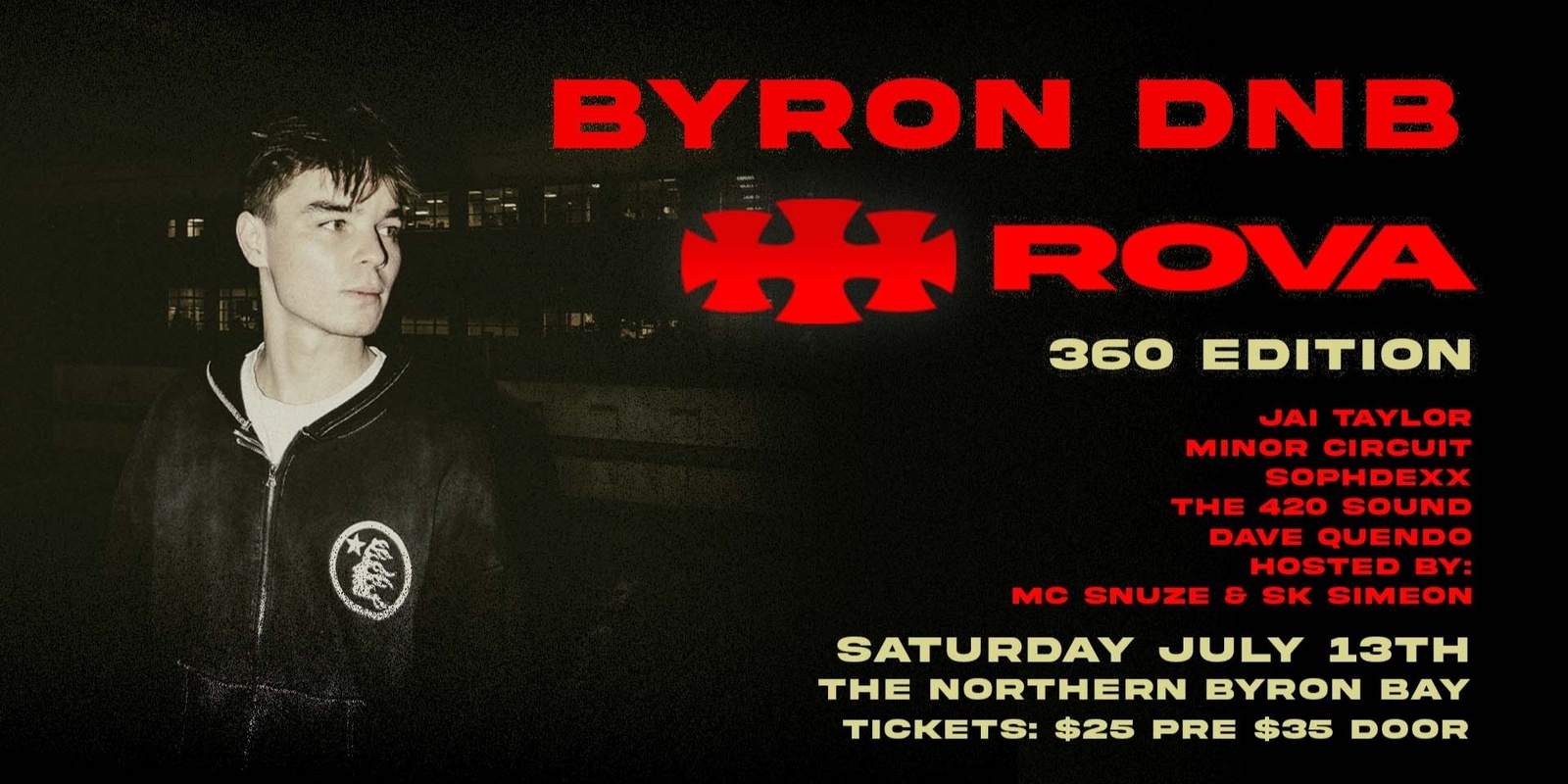 Banner image for Byron DNB feat. ROVA - 360 Edition 