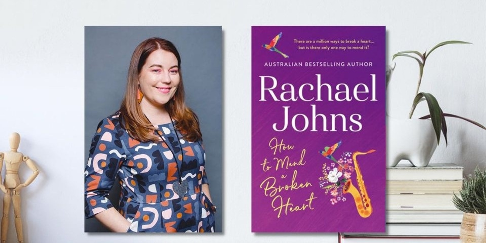 Banner image for Author event with Rachael Johns