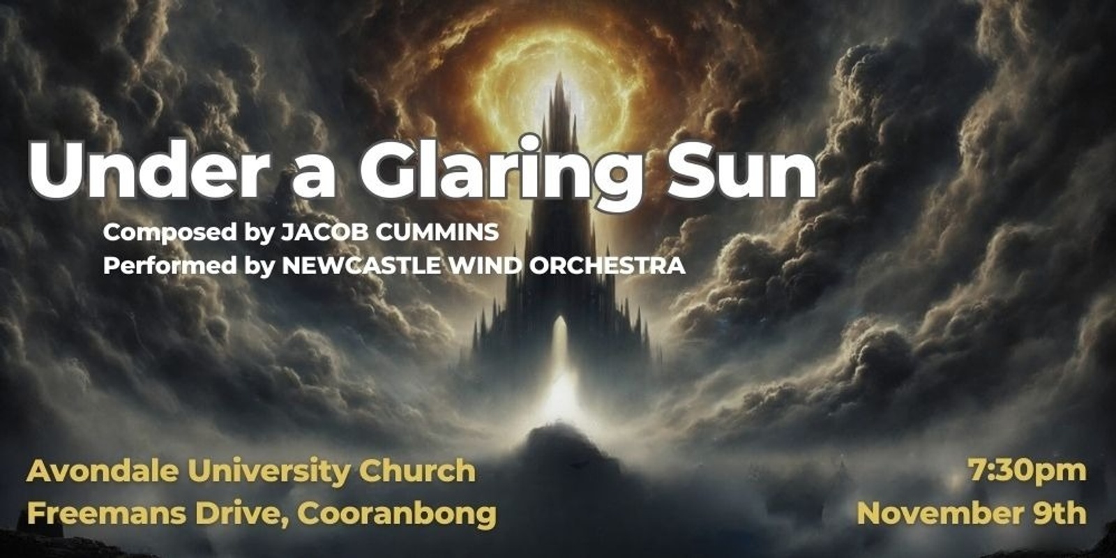 Banner image for Under a Glaring Sun - Avondale This concert has been cancelled. Promoter will be in contact shortly