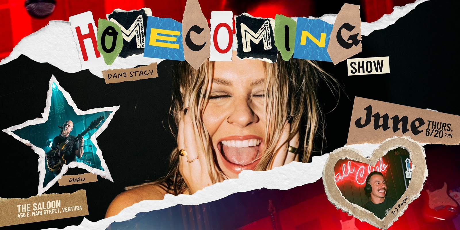 Banner image for Homecoming Show -Dani Stacy, Ouro, DJ Rogue