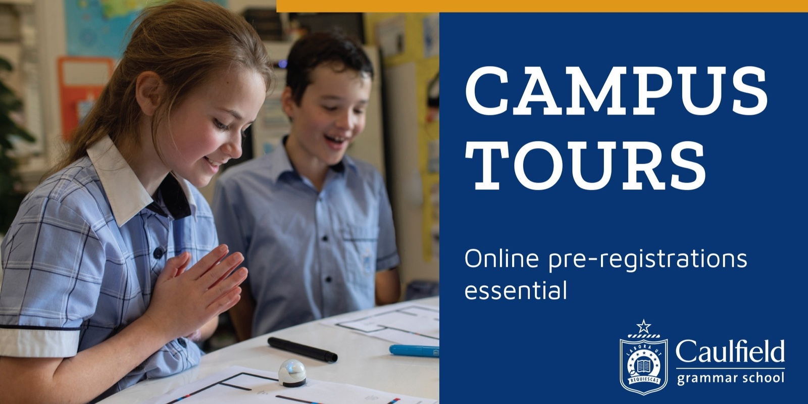 Banner image for CAMPUS TOURS 23 OCT 2024 | WHEELERS HILL CAMPUS SECONDARY SCHOOL 