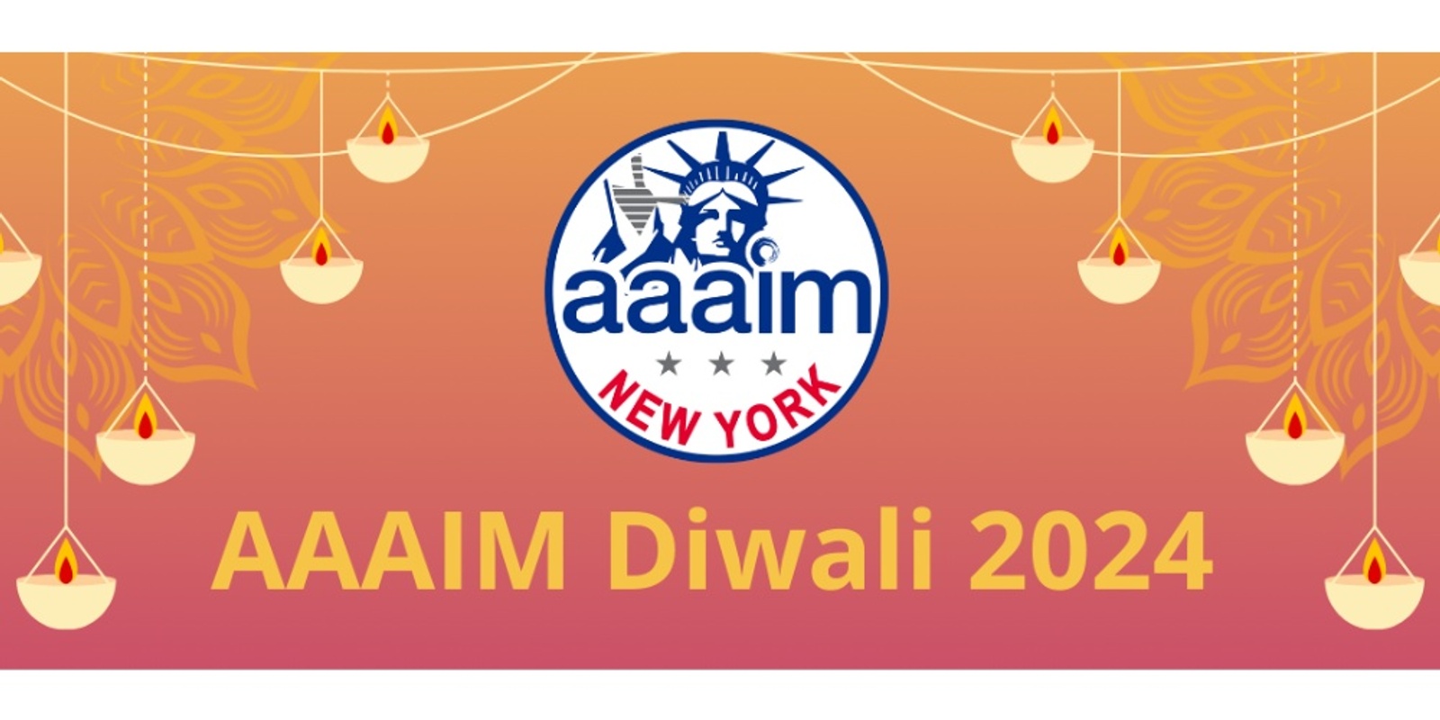 Banner image for AAAIM NYC Diwali Event 2024