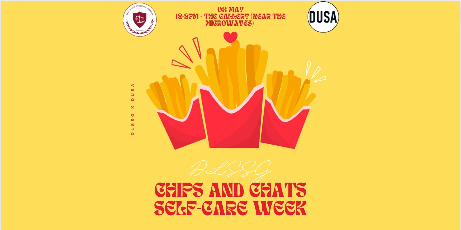 Banner image for DLSSG Chips and Chats for Self Care Week