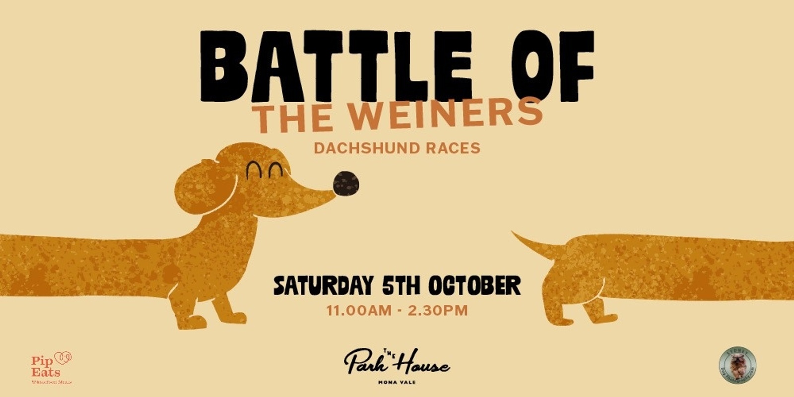 Banner image for Dachshund Races with PipEats @ Mona Vale!