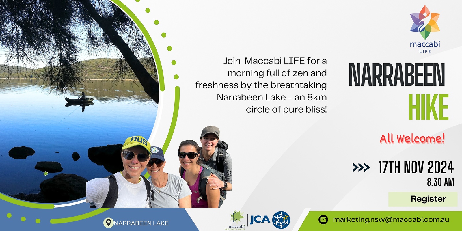 Banner image for Maccabi LIFE - Narrabeen Hike