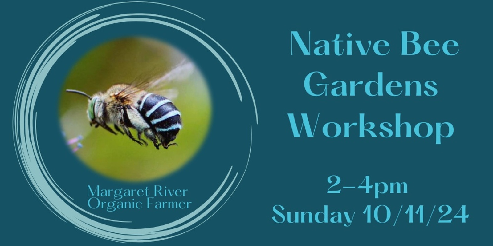 Banner image for Native Bee Gardens workshop