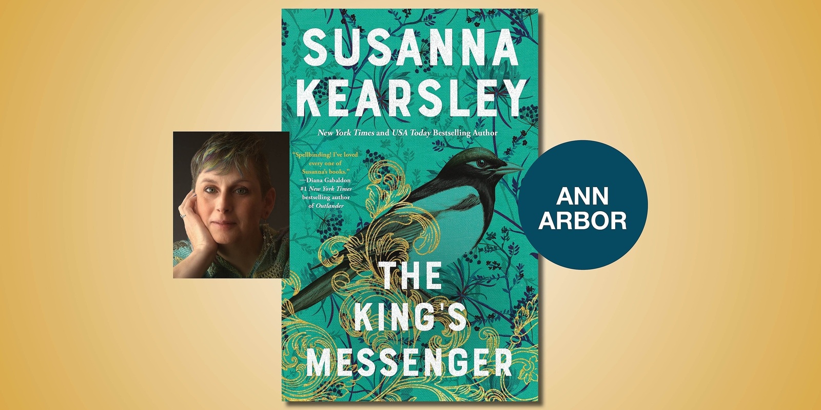 Banner image for The King's Messenger with Susanna Kearsley