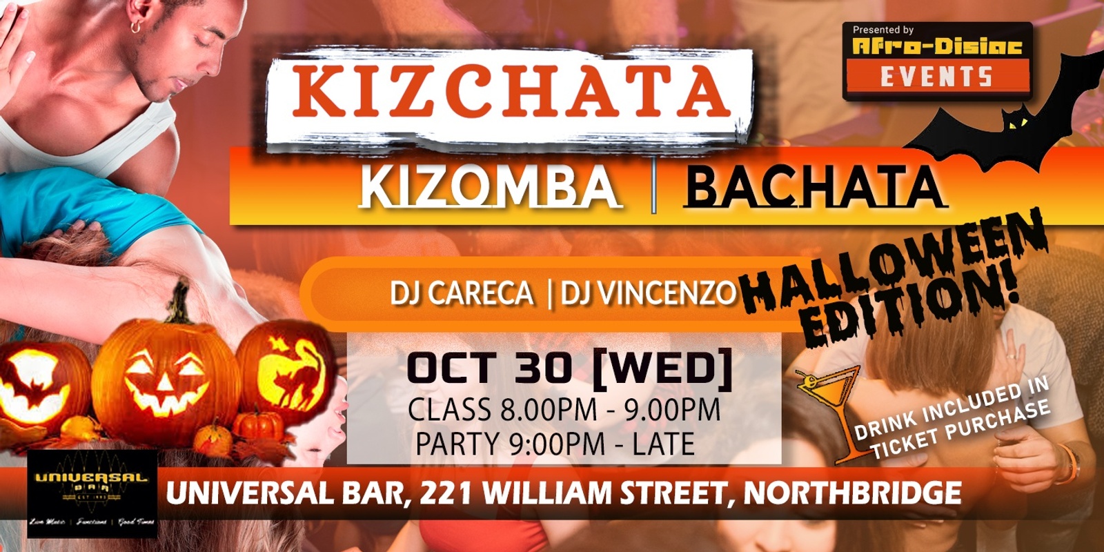 Banner image for Kizchata 2024 Halloween Edition!