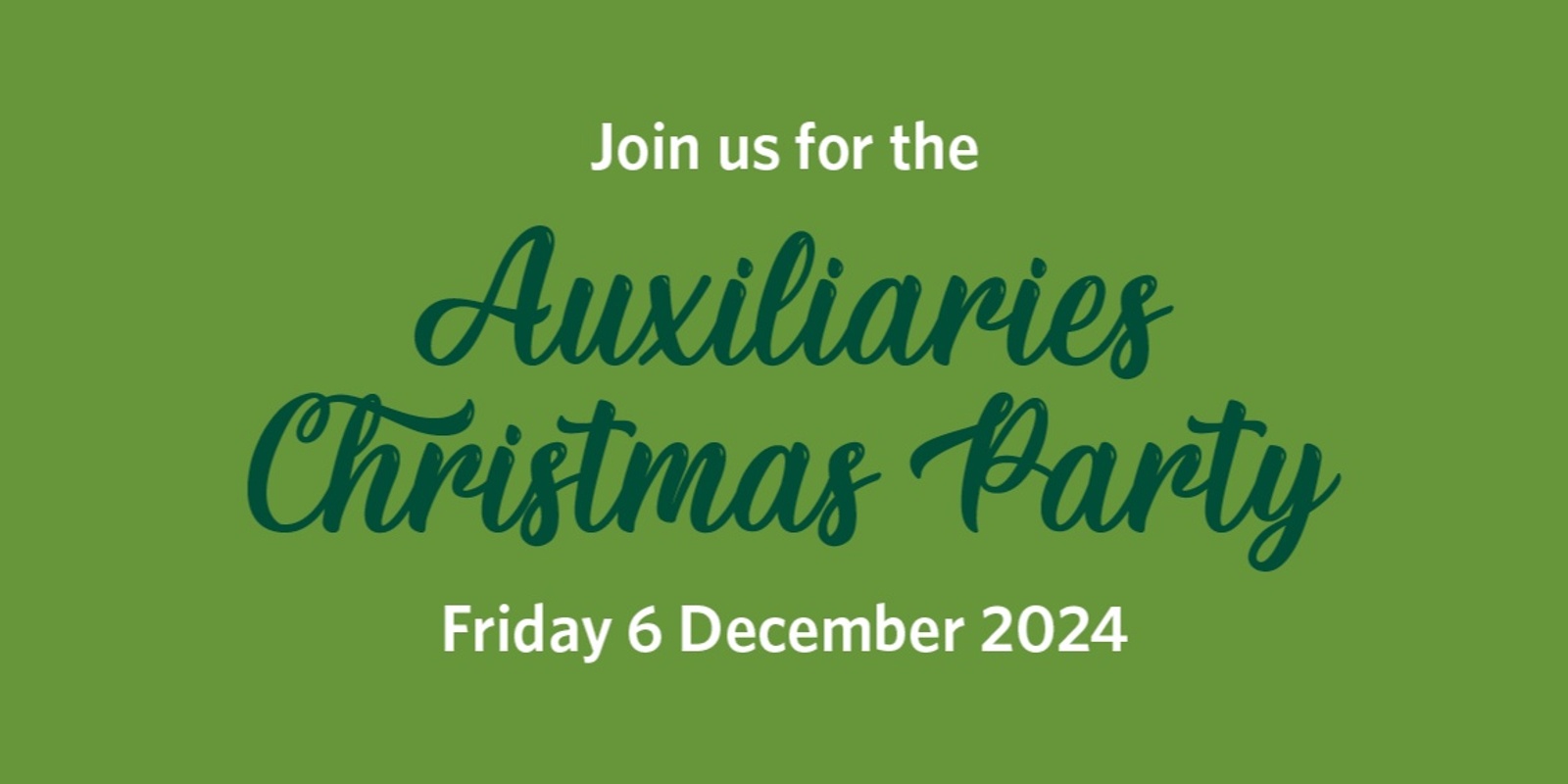 Banner image for Auxiliaries Christmas Party 