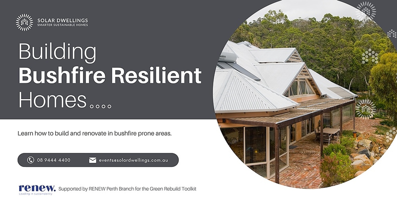 Banner image for Building Bushfire Resilient Homes - Cancelled