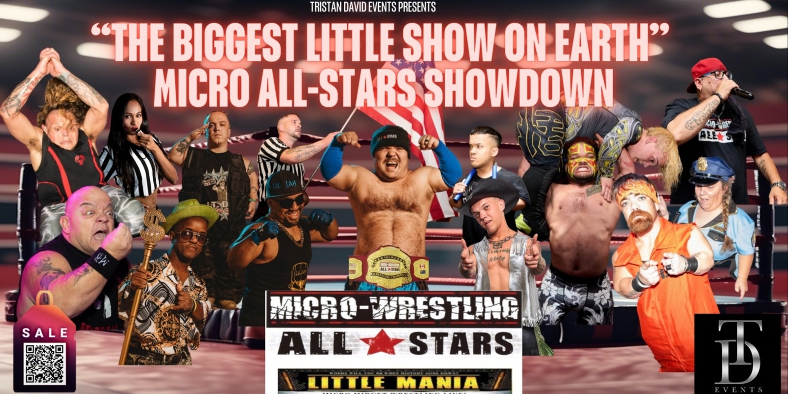 Banner image for "The Biggest Little Show on Earth: Micro Wrestling All-Stars Showdown"