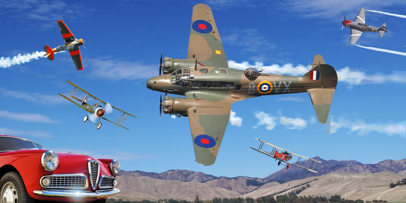 Banner image for Omaka Wings & Wheels Fathers' Day Sept 1