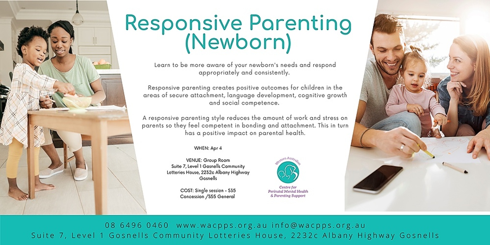Banner image for Responsive Parenting (Newborn)
