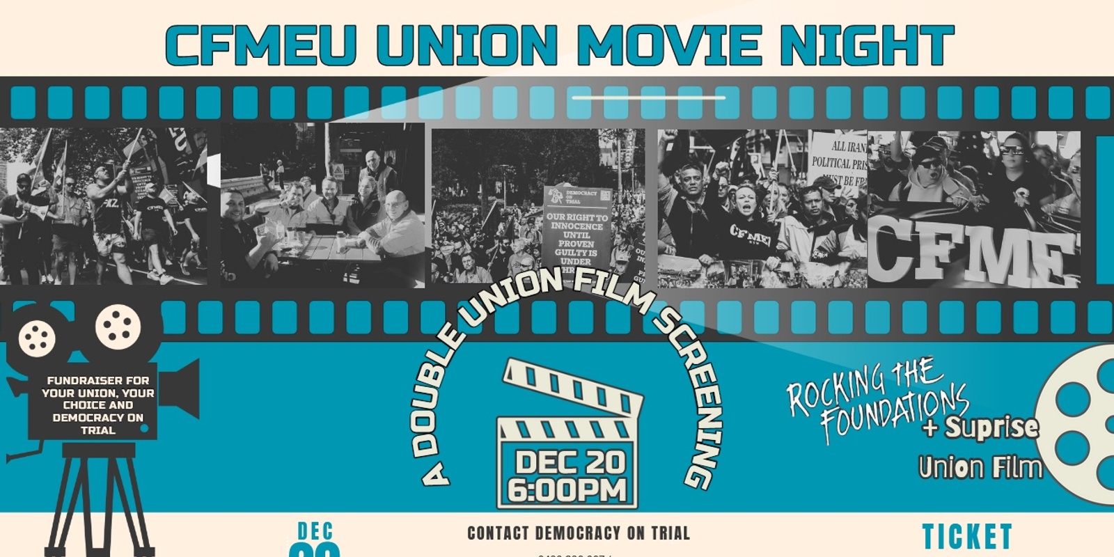 Banner image for CFMEU Union Movie Night