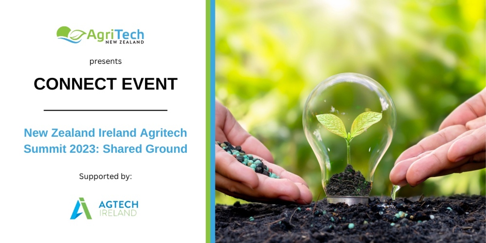 Banner image for NZ Ireland Agritech Summit 2023 - Shared ground on our: emissions, soils and environments