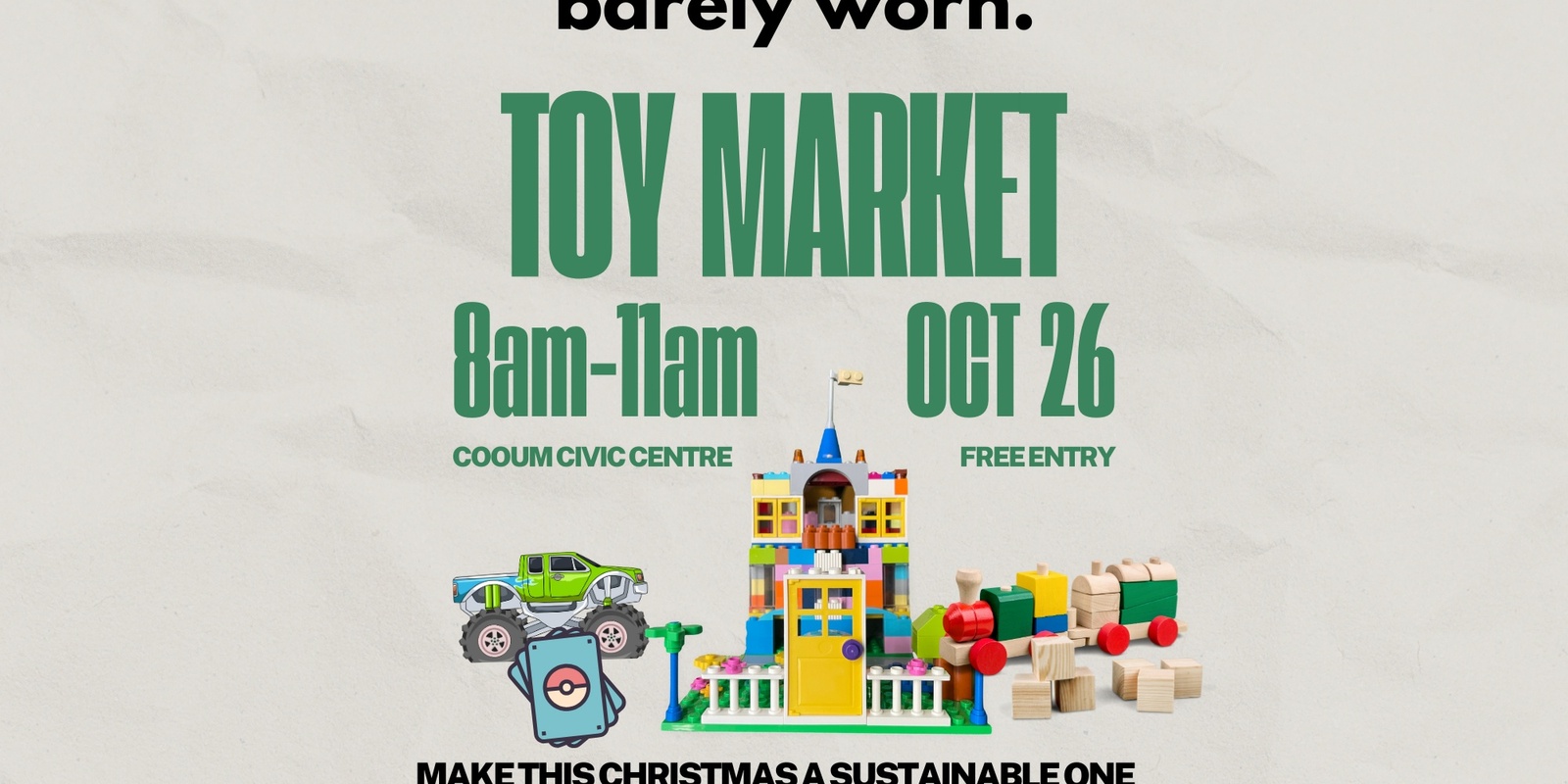 Banner image for Barely Worn - Pre Loved clothing & TOY Market