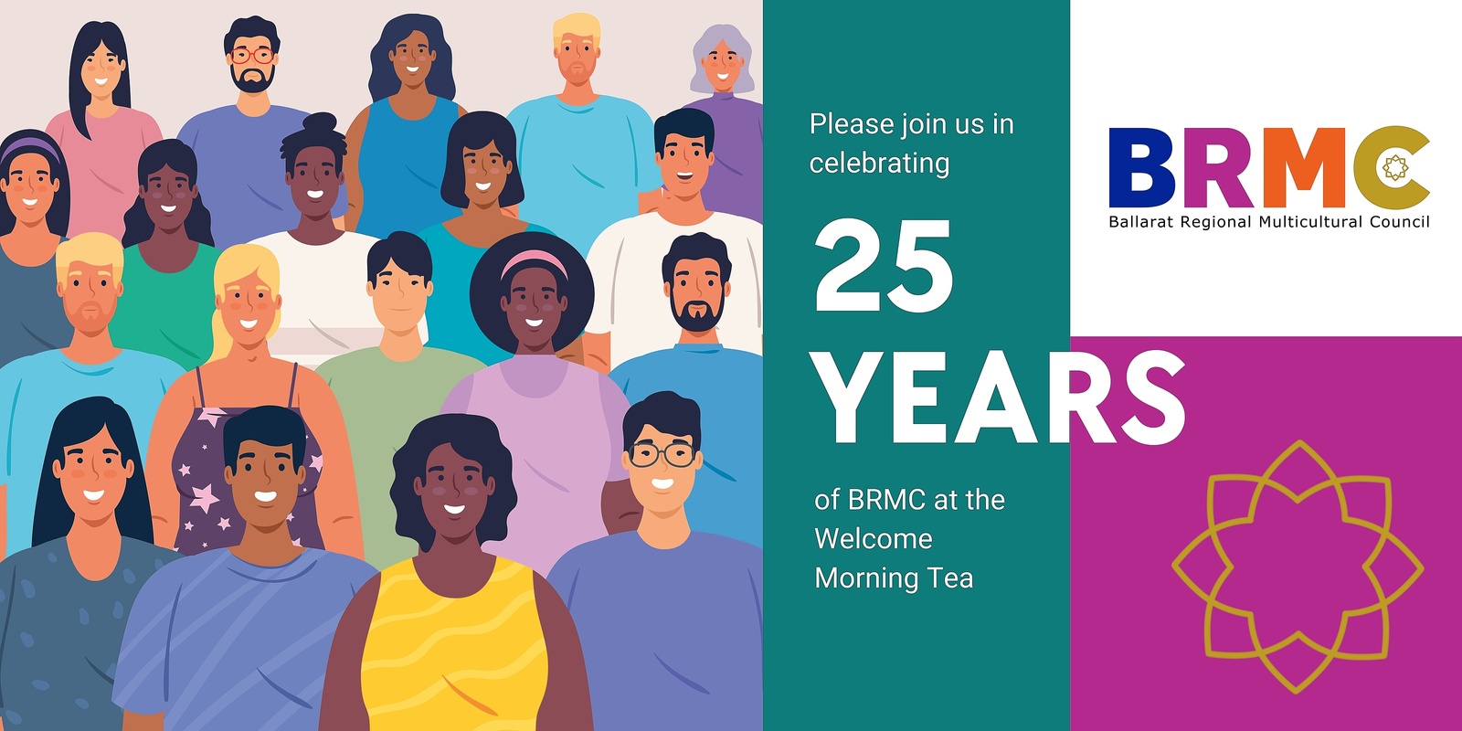 Banner image for BRMC 25th Anniversary Welcome Morning Tea